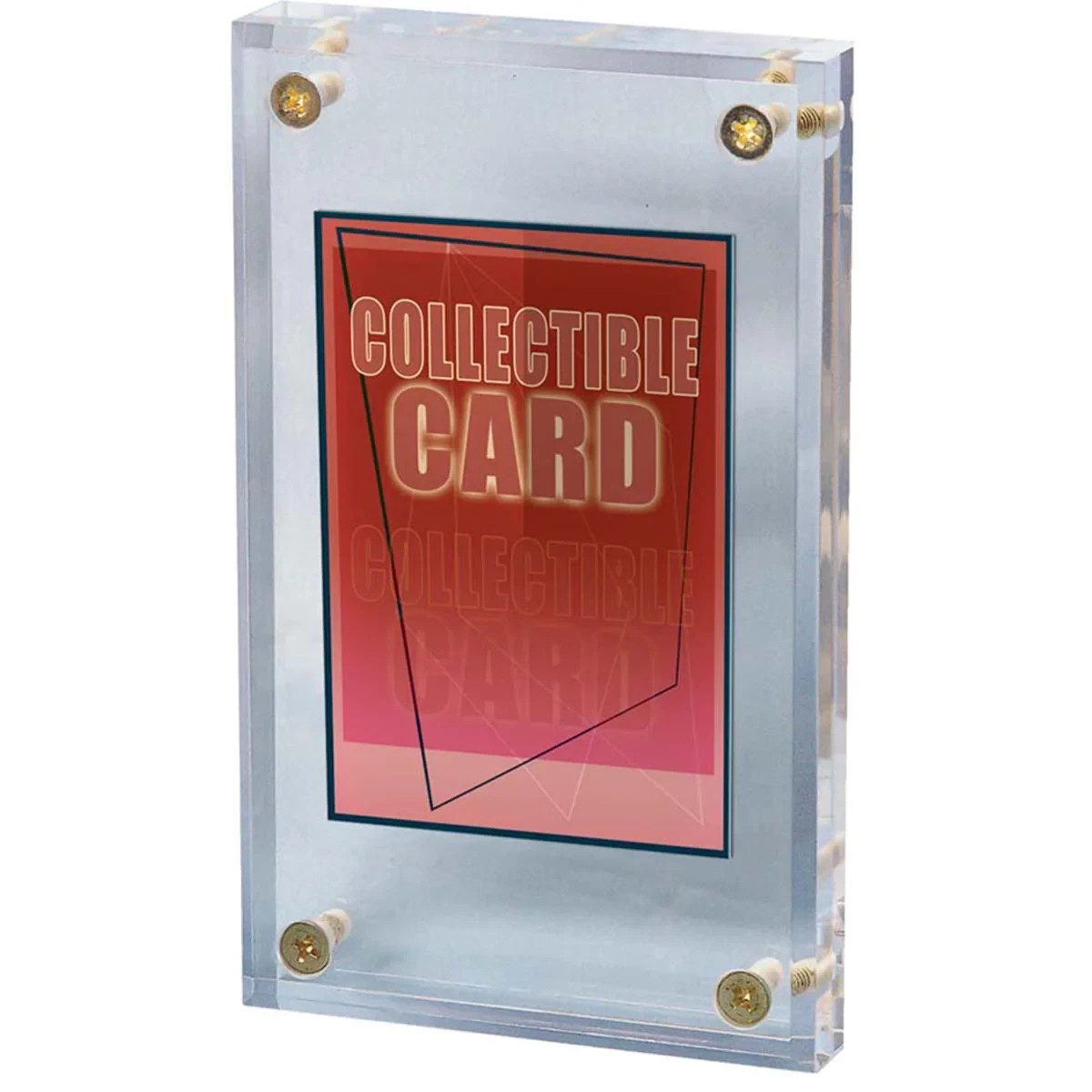 Qty 2 Ultra PRO 1/2″ Thick Lucite Screwdown Trading Card Holder – Pokemon, MTG