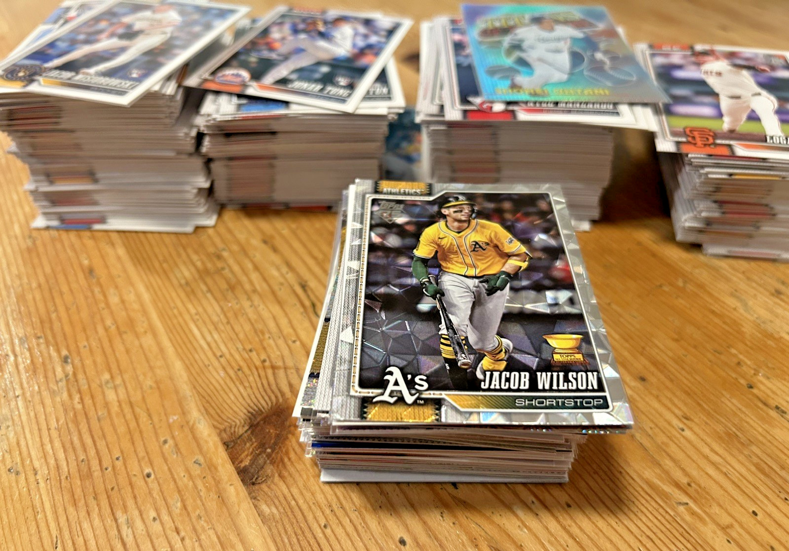 50 Card Lot – ALL 2026 Topps Baseball Sets – Topps Finest, Series 2, Bowman&More