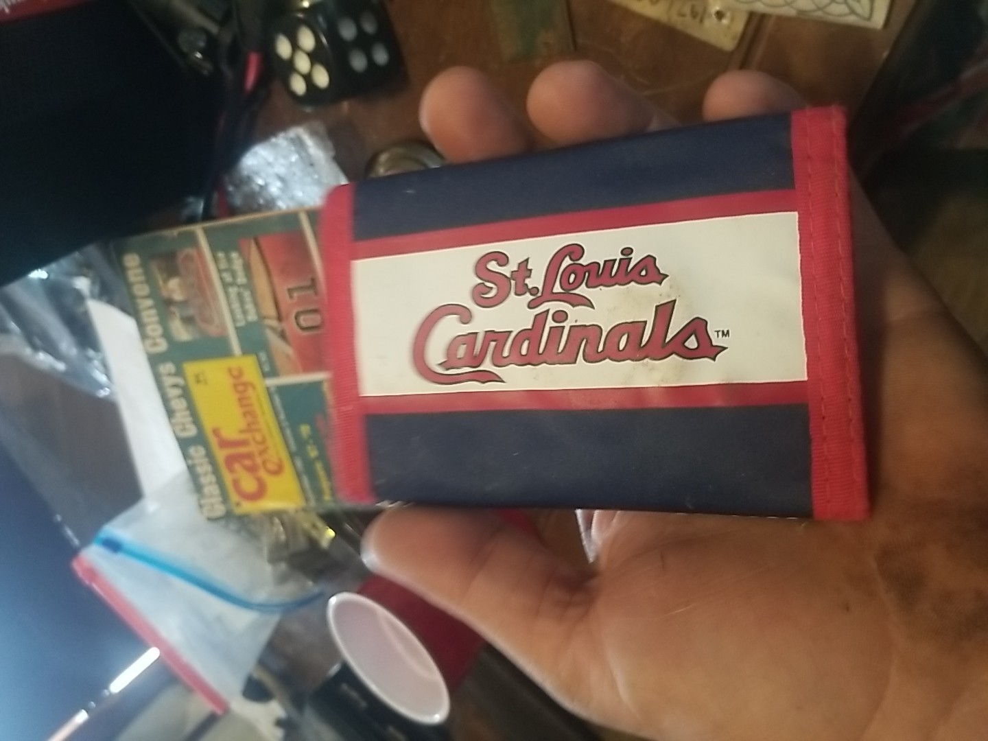 Vintage St Louis Cardinals Wallet 1998 MLB Tri Fold JF Sports