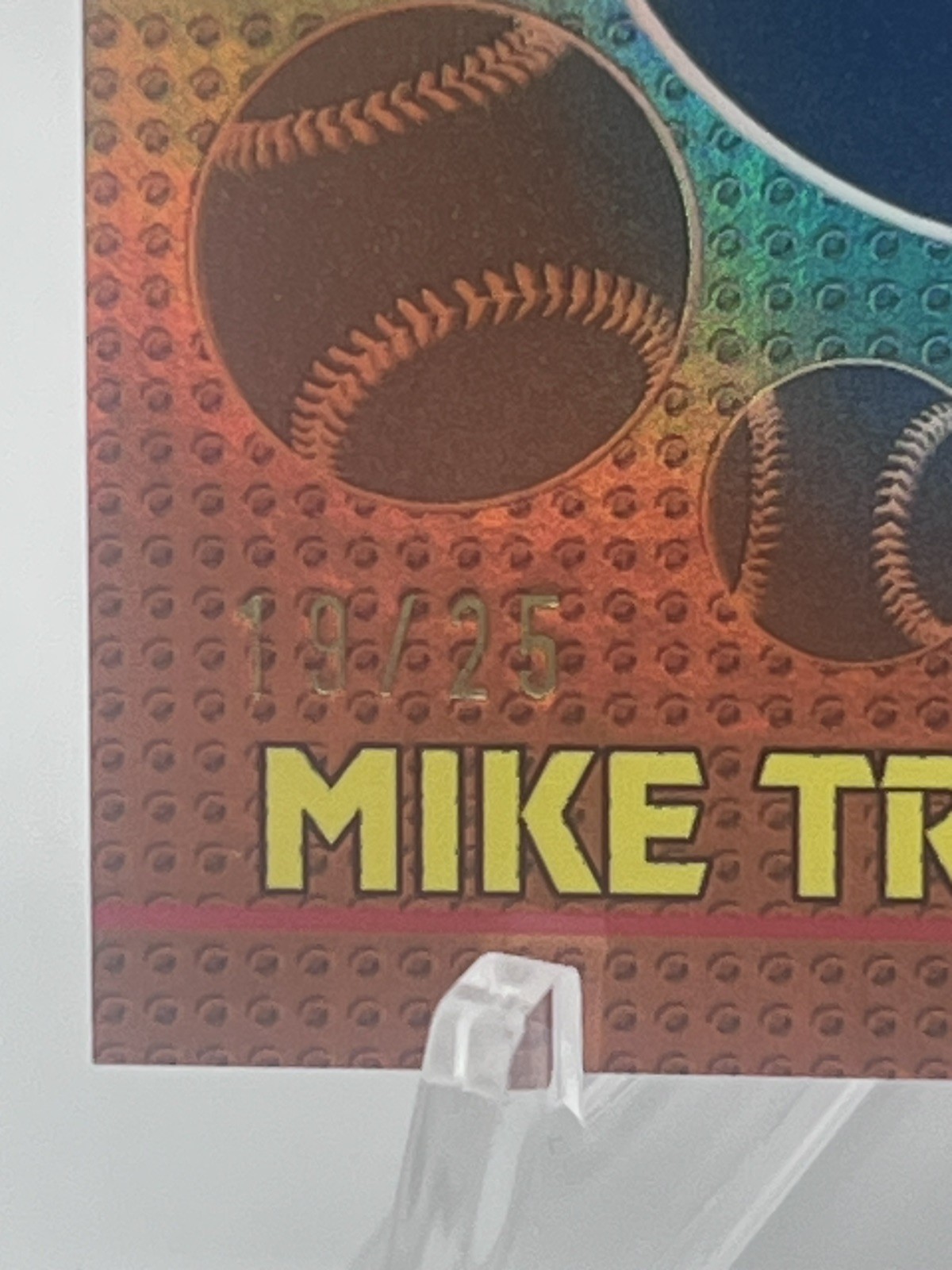 2026 Topps Series 1 – Titans of the Game Mike Trout #TOG-2 Orange Foil /25