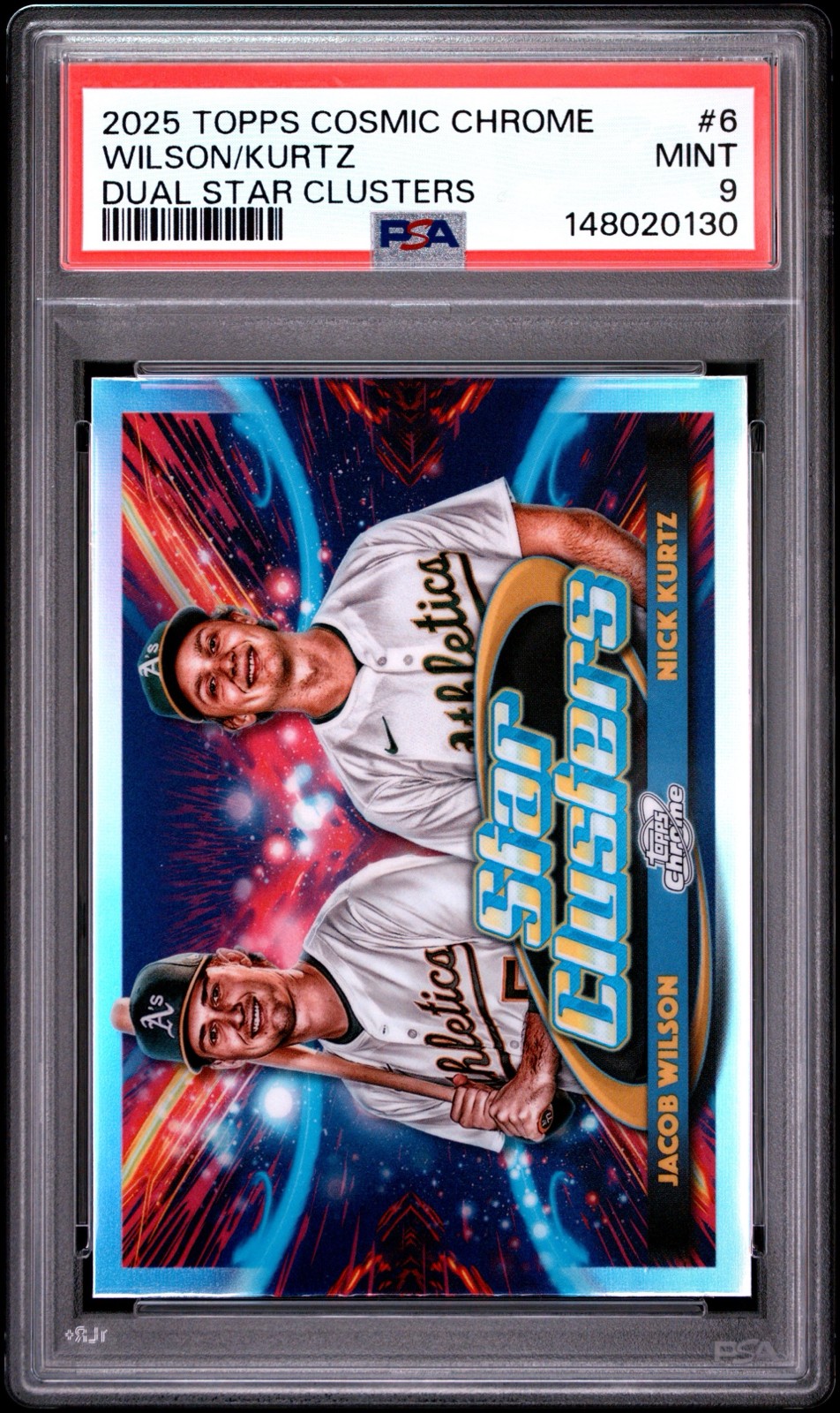 2025 Topps Cosmic Chrome – Star Clusters Nick Kurtz, Jacob Wilson #DSC-6 (RC)