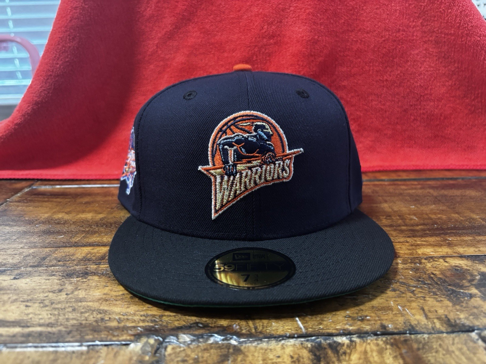 Golden State Warriors 2000 All Star Game Black Navy New Era Fitted 7 3/4 GreenUV