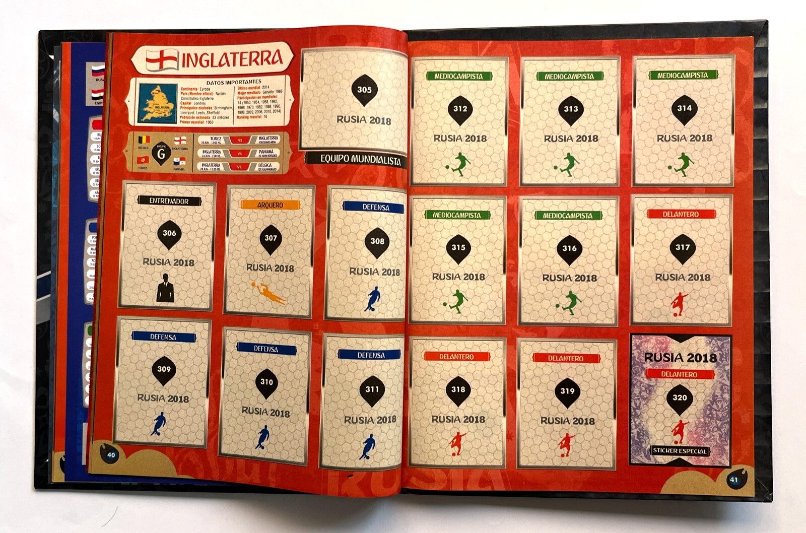 2018 WORLD CUP RUSSIA Album Hardcover Black Edition + Full Set 380/380 MESSI CR7
