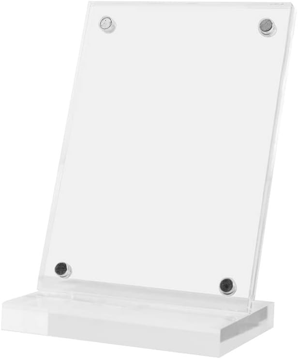 Lightweight Acrylic Easel Holders for Baseball Cards – No Assembly Required