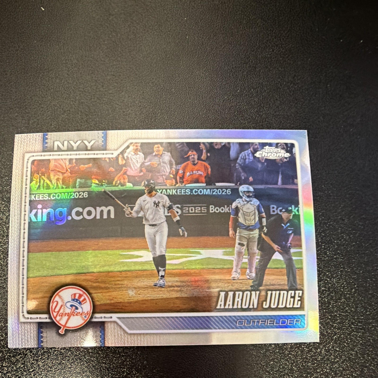 2026 Topps Chrome Aaron Judge Super Short Print Image Variation – Yankees