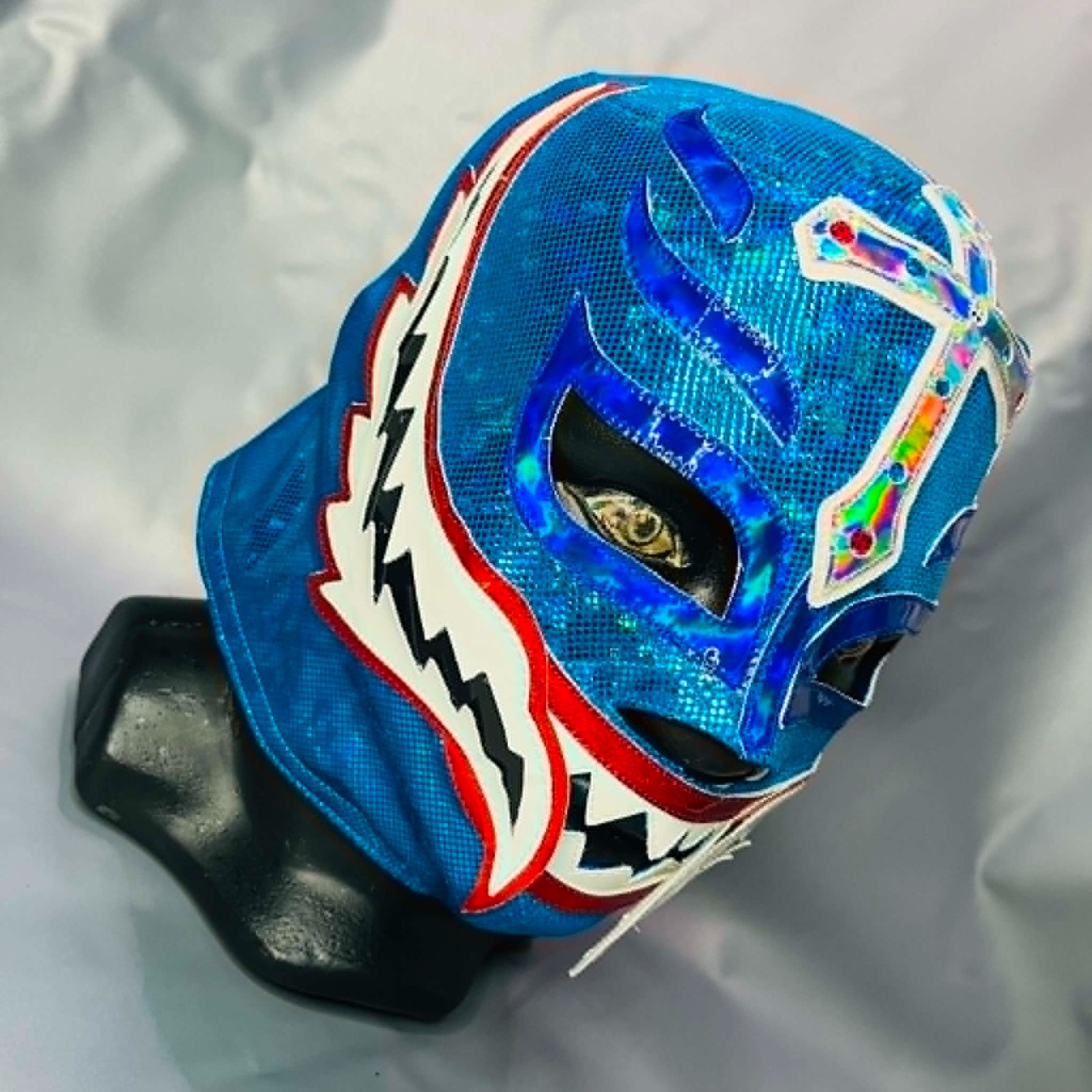 Shark Mysterio Semi professional Lucha Libre Wrestling Mask Mascara luchador Blu