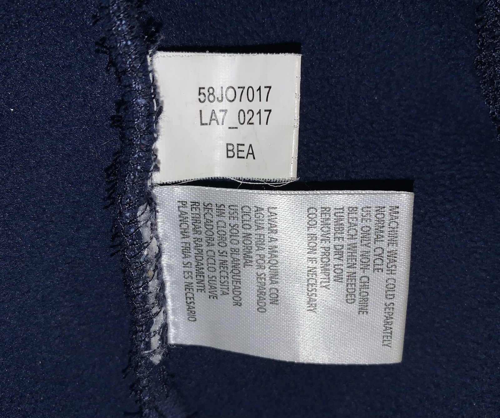 Chicago Bears G-III Hoodie Mens Extra Large Blue Fade Full Zip Midweight Fleece