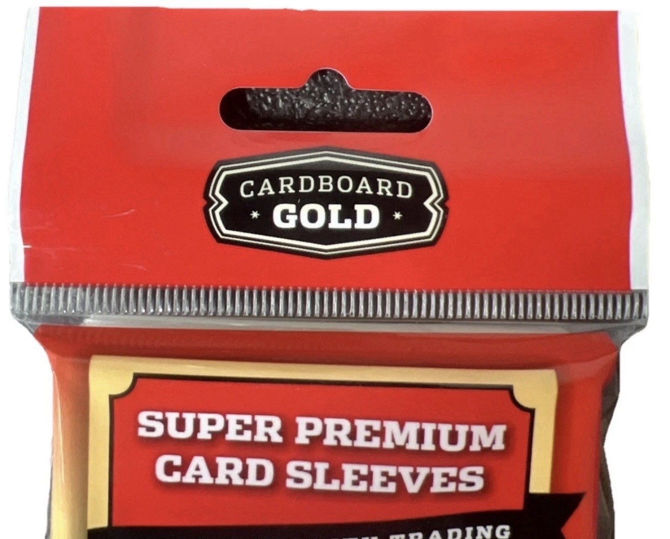 Lot of 10 Card Sleeves Cardboard Gold SUPER PREMIUM Soft Sleeves Standard Size