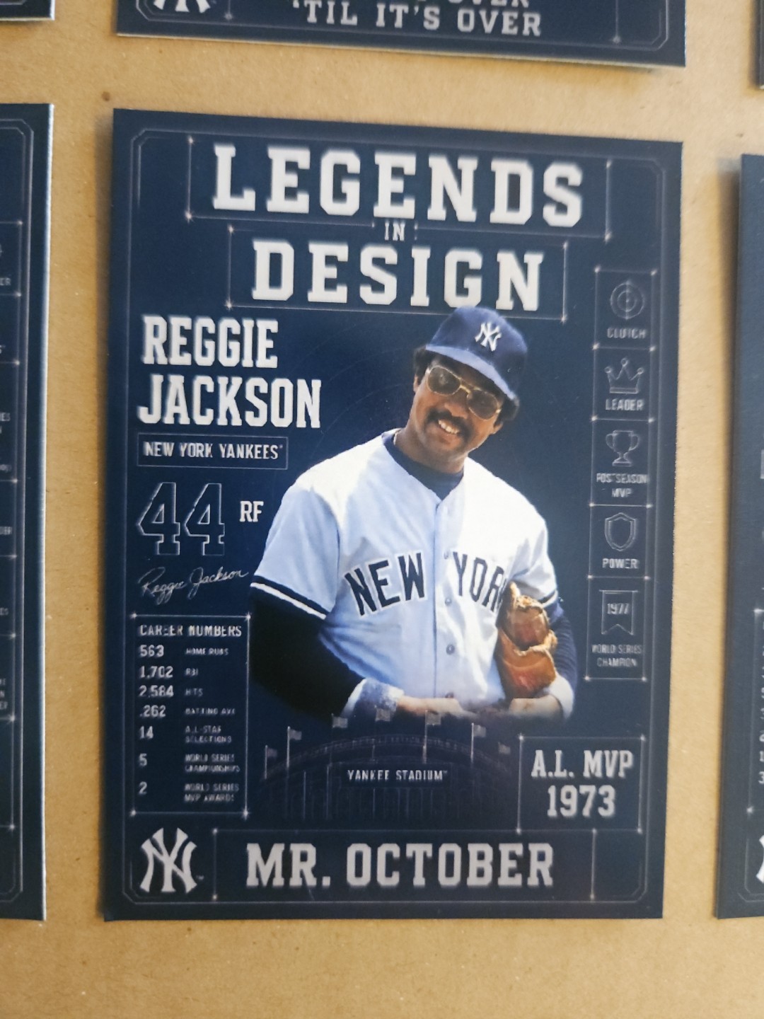 Legends In Design Custom Cards – Yankee Blueprint – 12 Cards