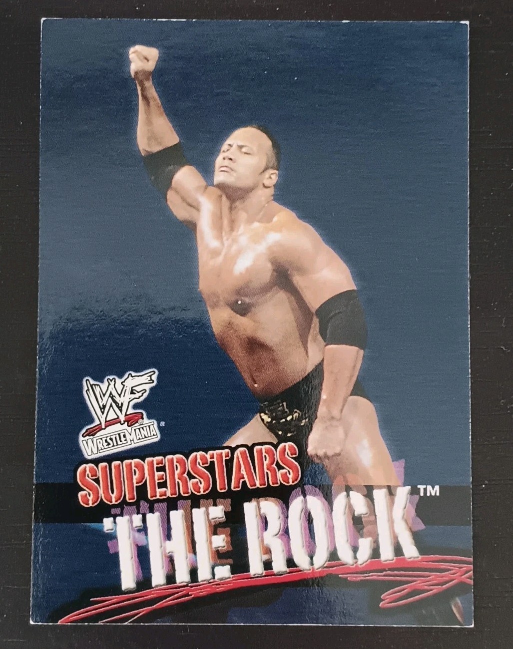 2001 Fleer WWF Superstars #1 The Rock