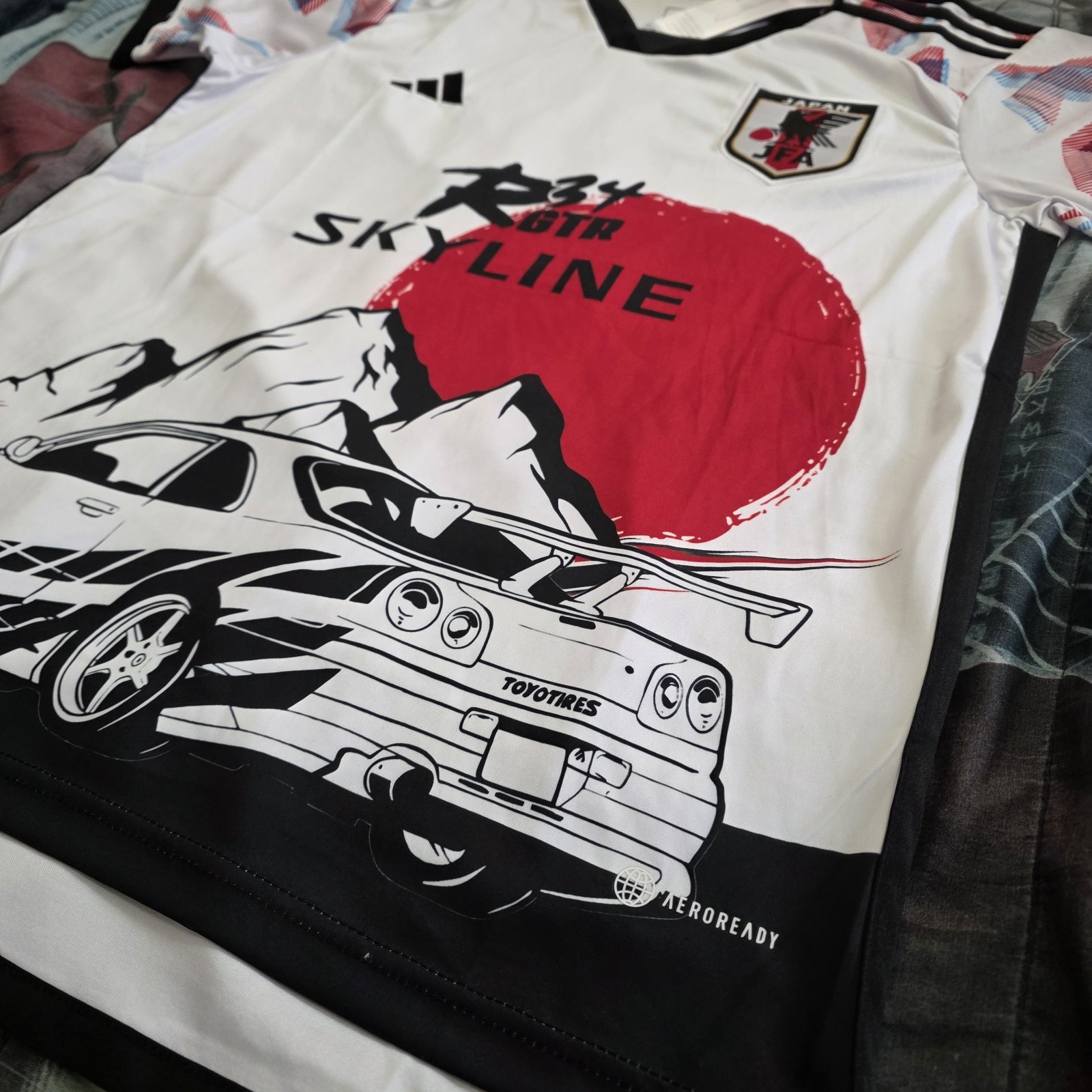 Japan Soccer Jersey Special Skyline Concept Edition S,M,L,XL,XXL