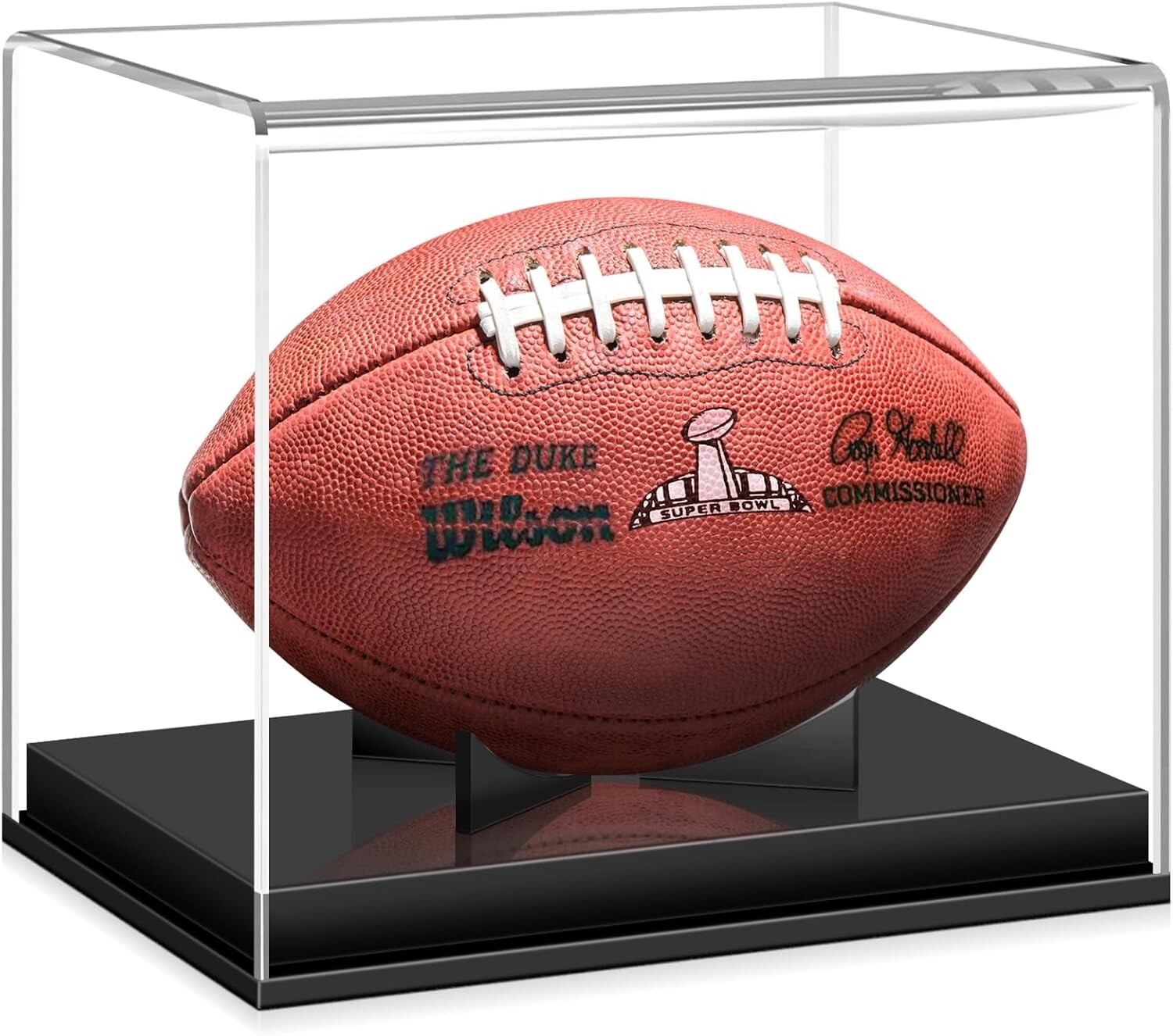 Lightweight Acrylic Football Display Box – Effortless Setup and Adaptability