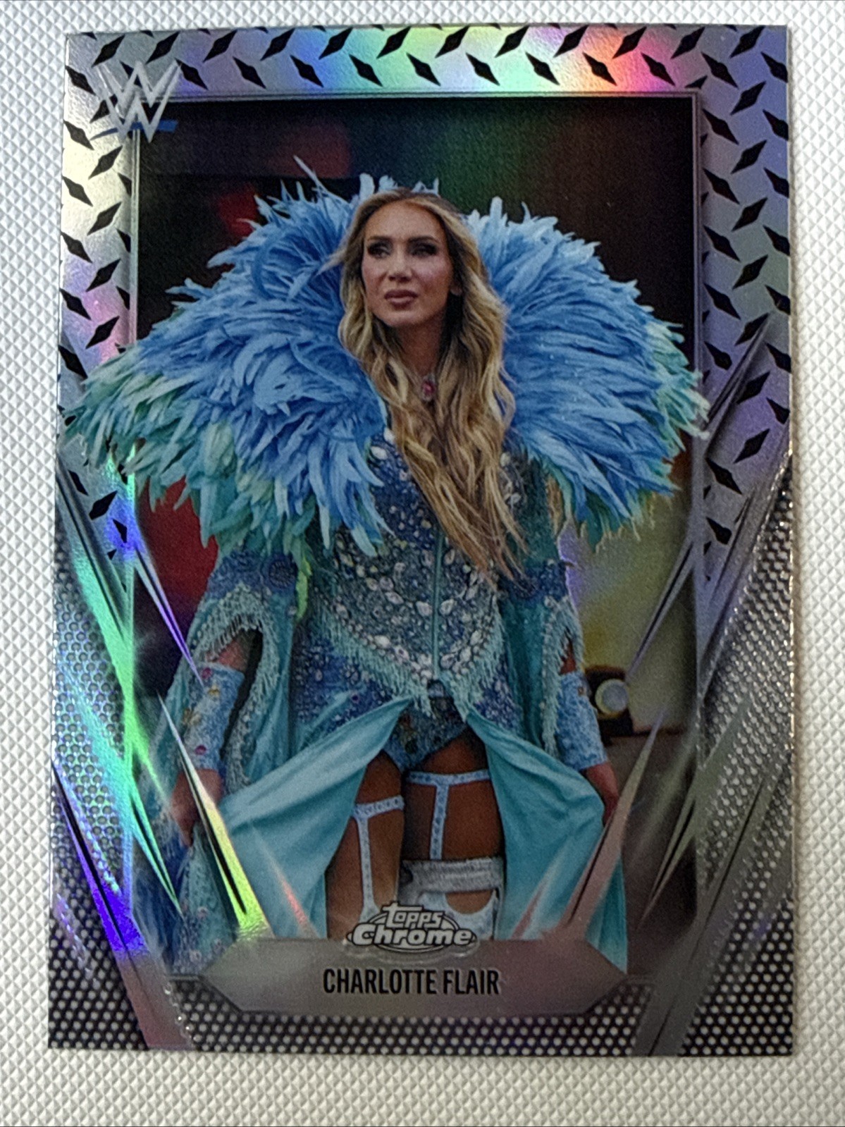 DIAMOND PLATE REFRACTOR 2026 Topps Chrome WWE Cards You Pick/Choose! READ*