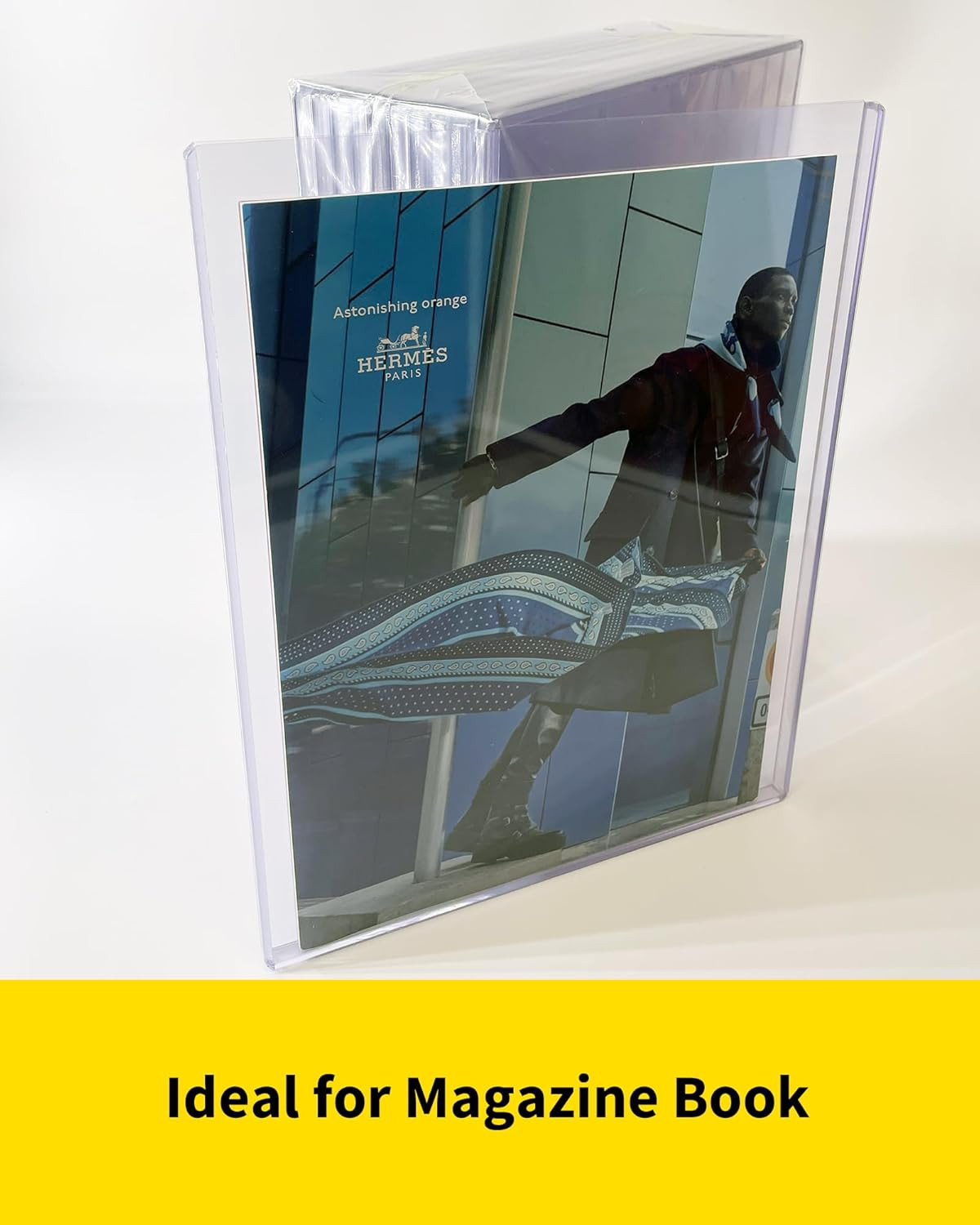 Magazine Toploader – 7mm Thick Plastic Sleeves, 9×11.5 Top Loader Clear