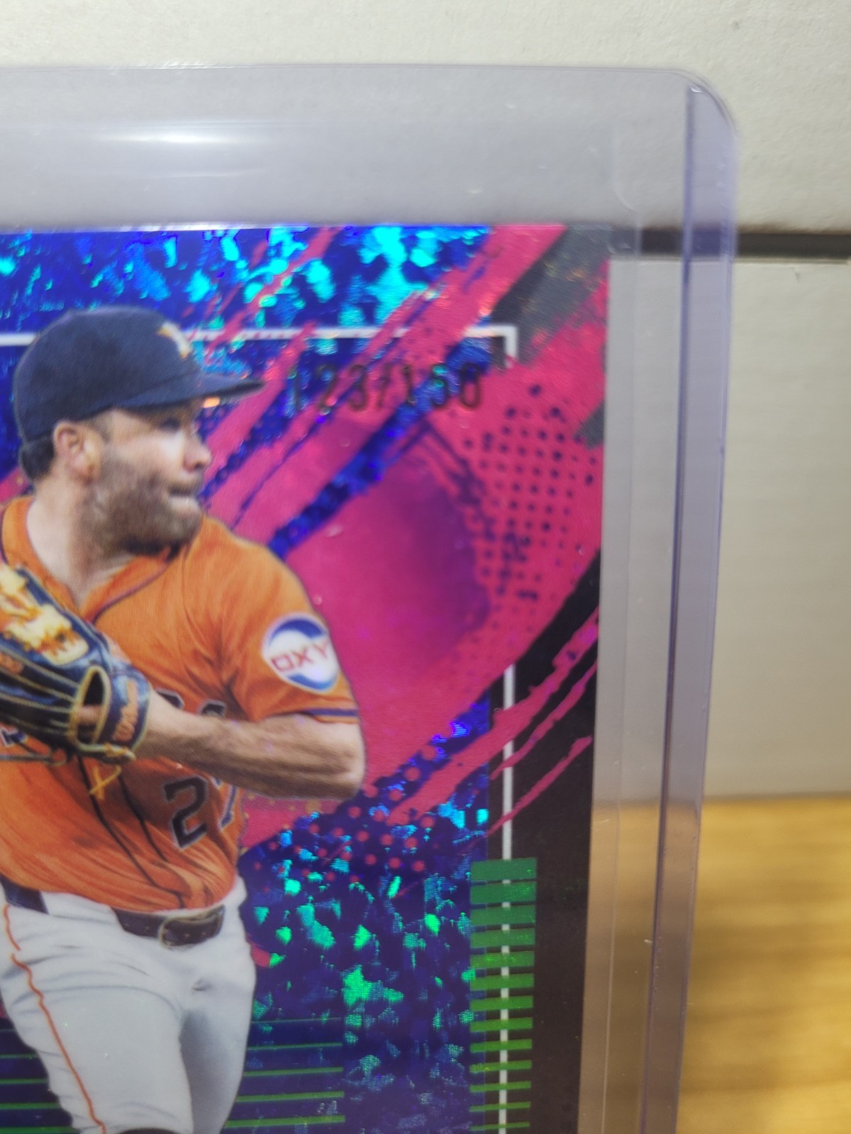 2026 Topps Finest Jose Altuve Rare Blue Mini Diamond Refractor /150 #209