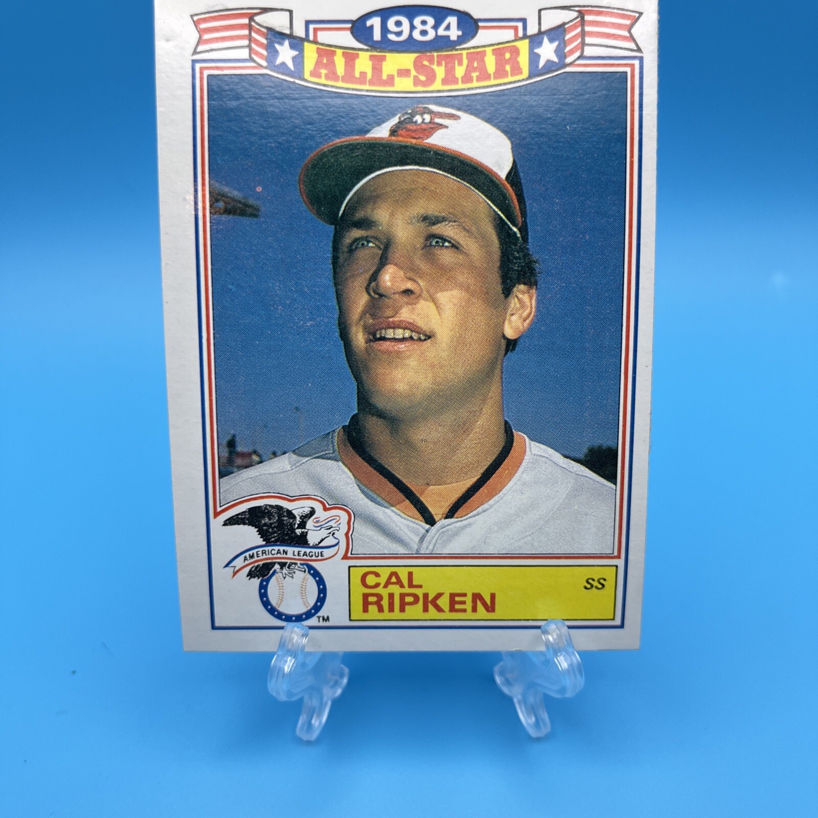 Cal Ripken, Jr 1985 Topps Commemorative Set 1984 All-Star Game #16 of 22 – HOF