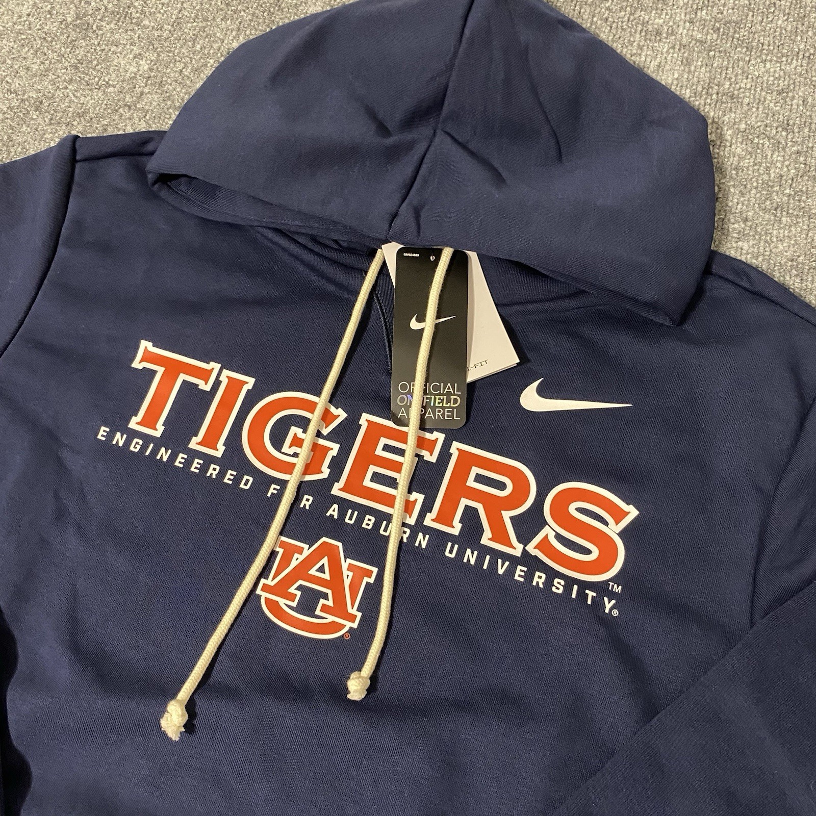 Nike Auburn Tigers Standard Issue Men’s XL On Field Hoodie Dri FIT NWT