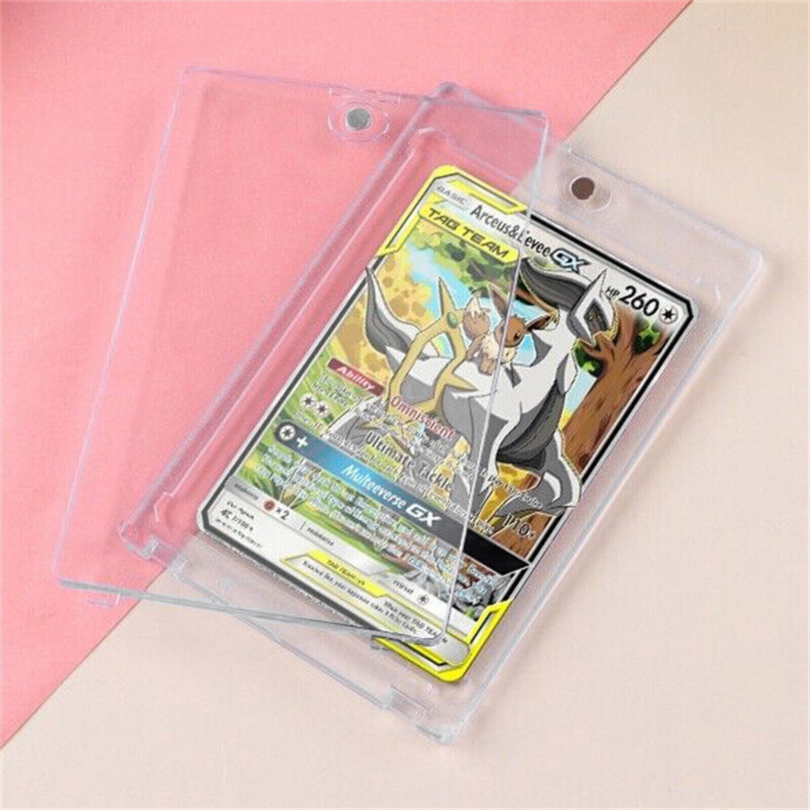 HeavyDuty Magnetic Trading Card Holders 35pt 75 130 One-Touch Hard UV Protection