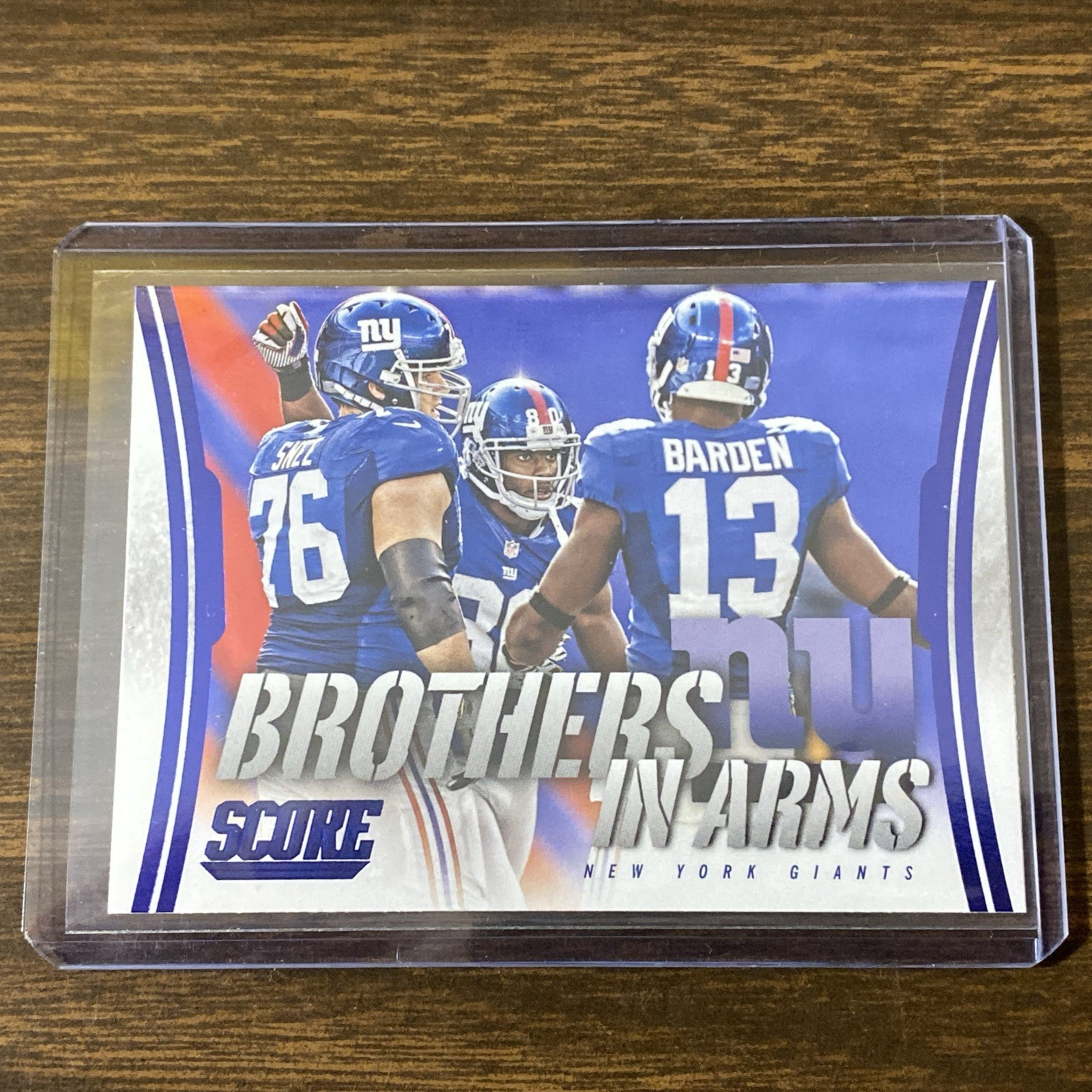 2014 Score – Brothers in Arms New York Giants #BA-21