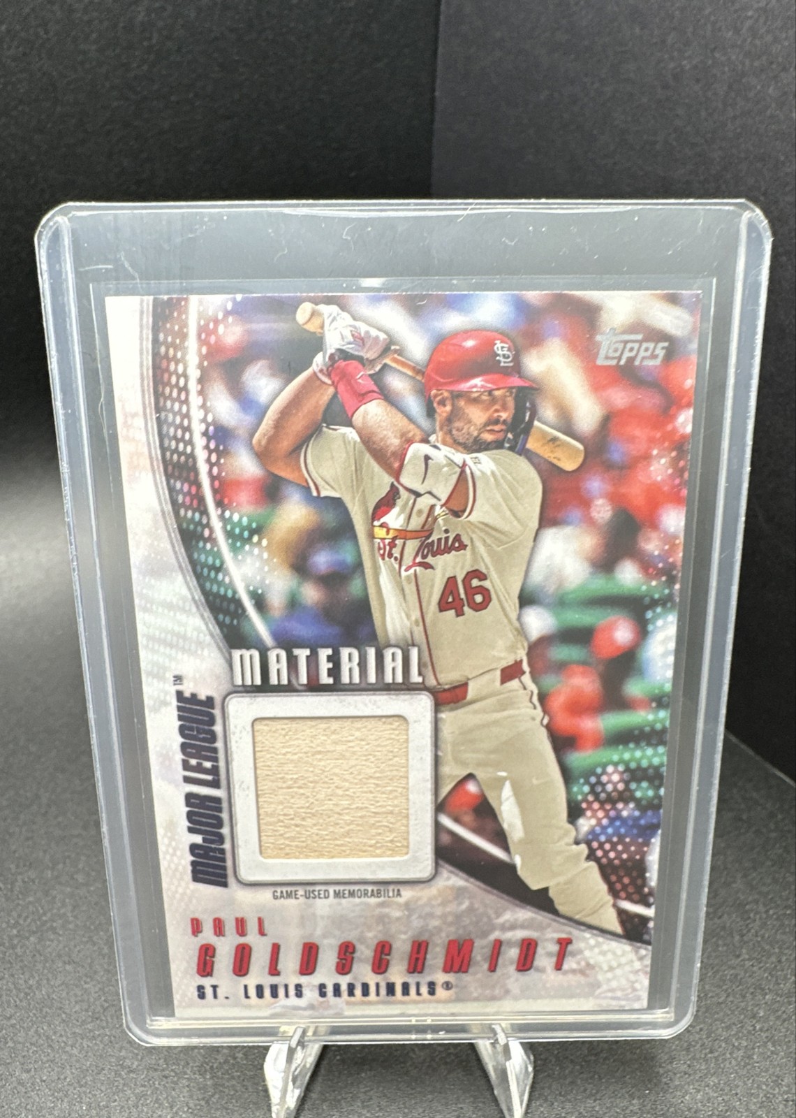 2025 Topps Series 1 – Major League Material Paul Goldschmidt #MLM-PG (MEM)