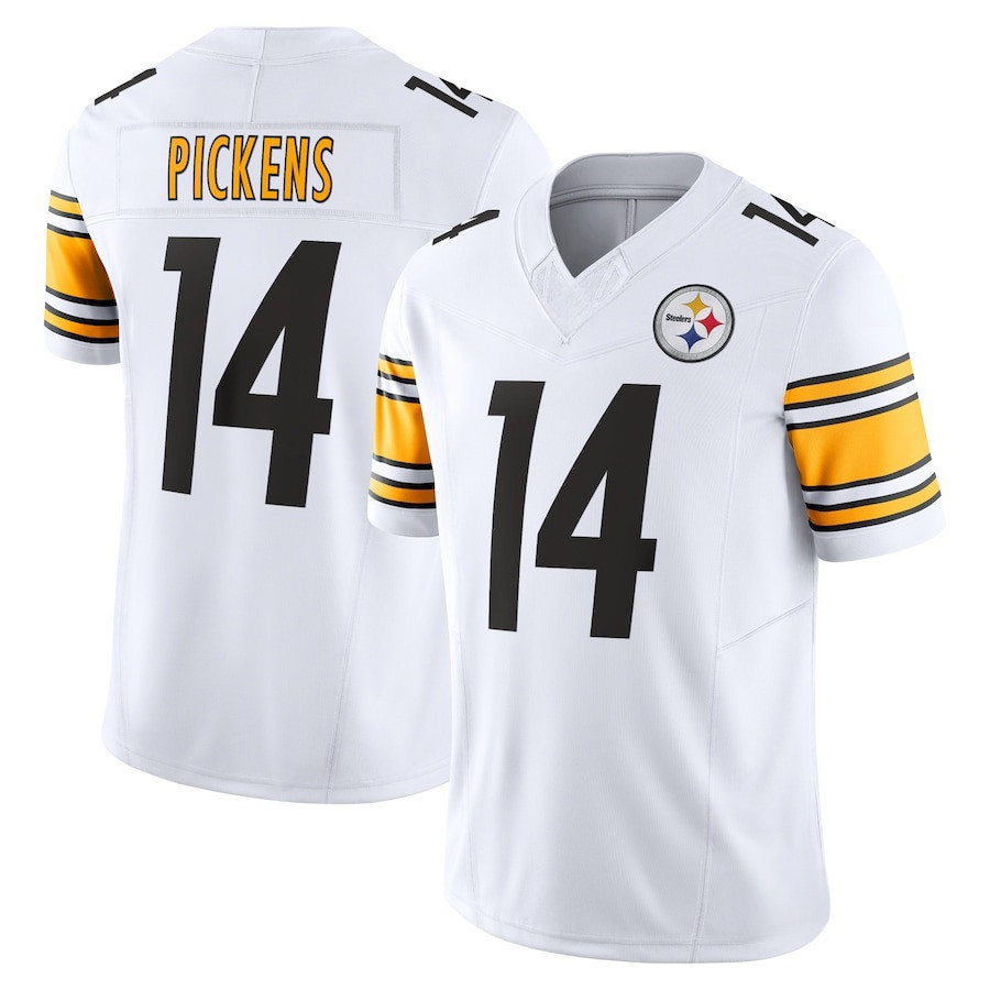 Men’s Stitched 2025 Steelers Player Game Jersey S-5XL