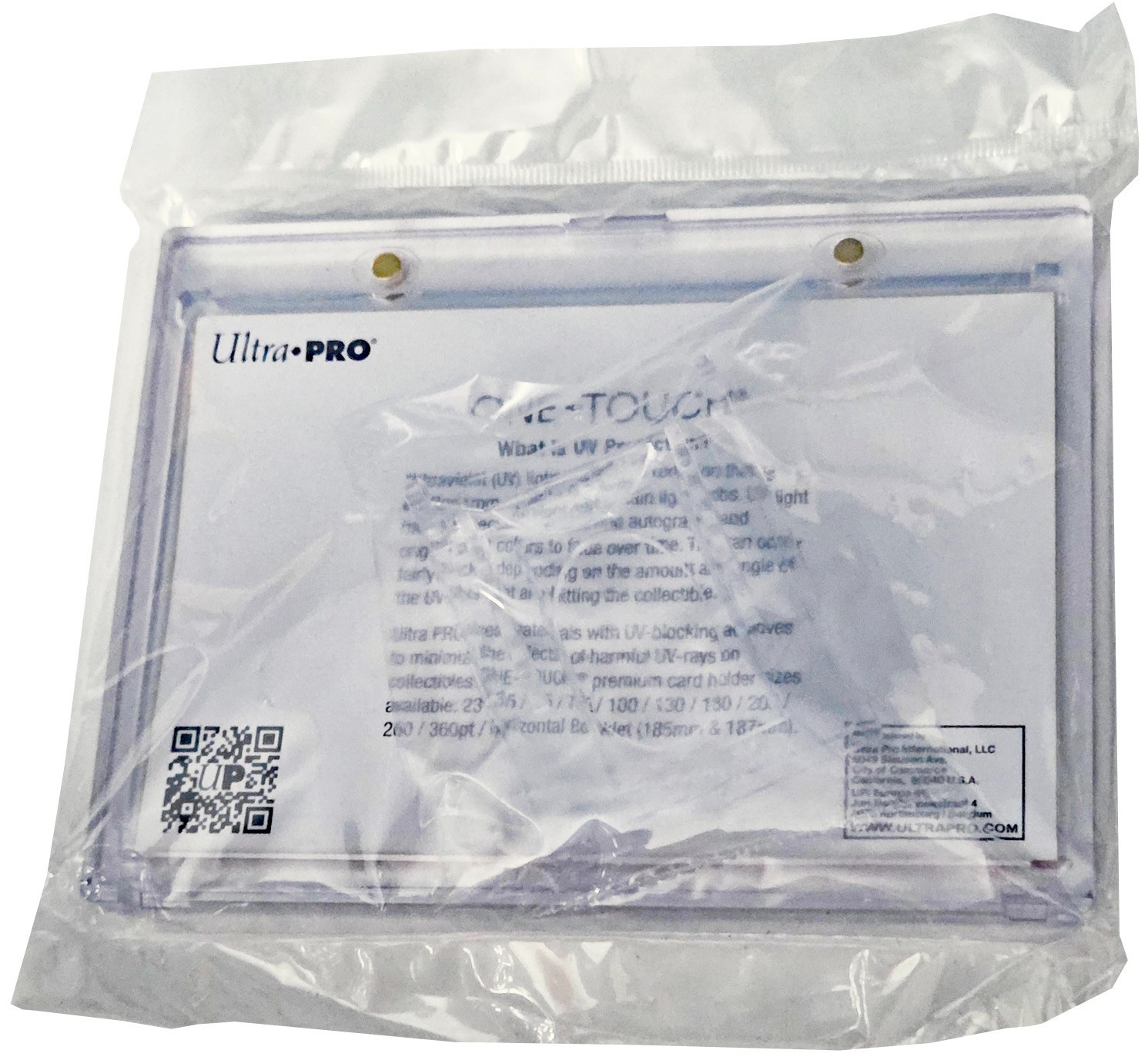 5 Ultra Pro Vertical Booklet One Touch Magnetic Sports Card Holders Stand Case