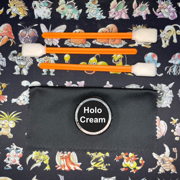 Pokemon Card Holo Scratch Reducing Solution ✨ Free Shipping – Works for Grading!