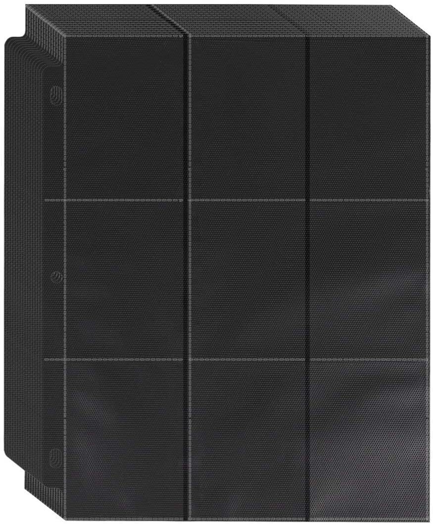 900 Pockets Trading Card Binder Sleeves Baseball Card Sleeves Sleeves fit NEW