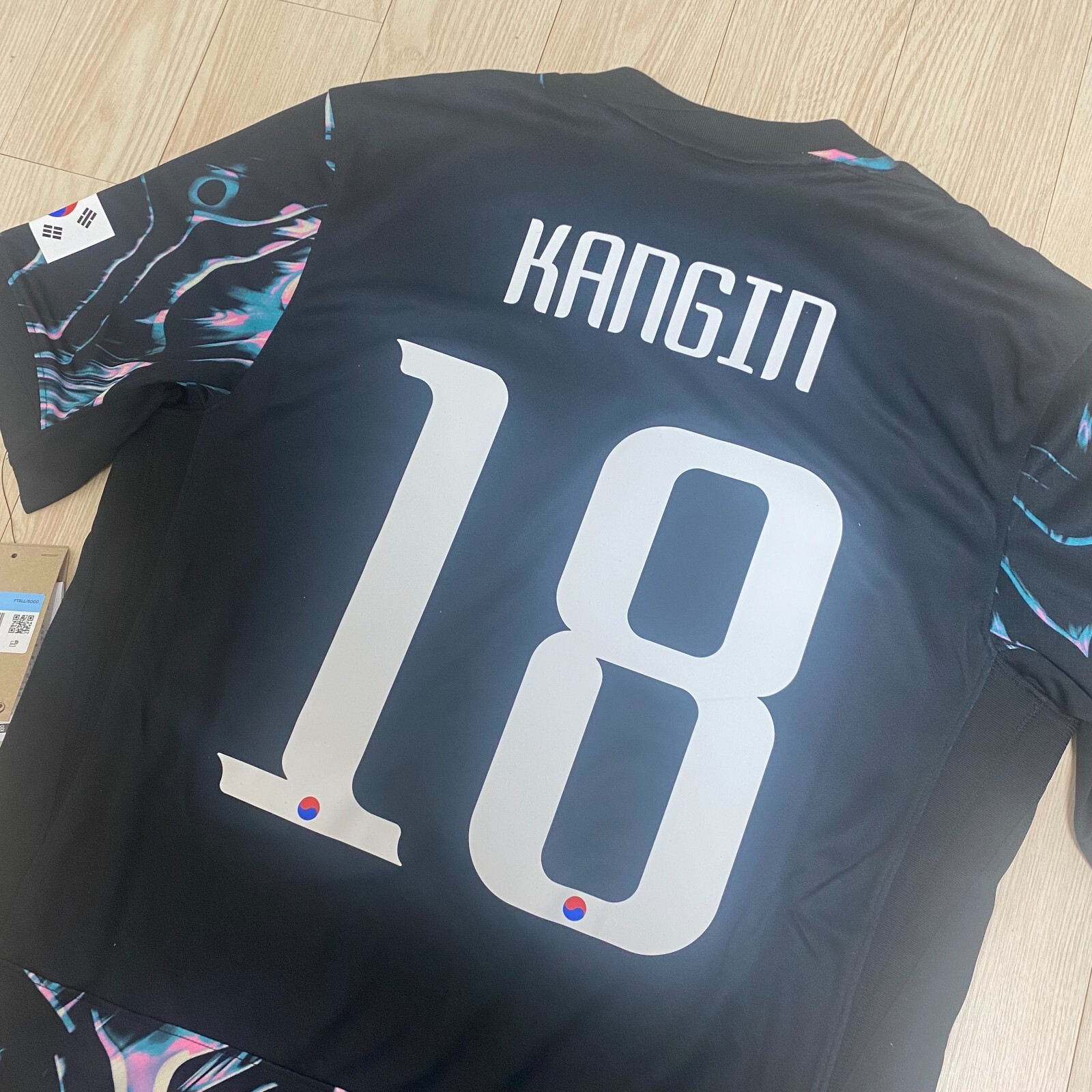 Nike DriFit 2024 South Korea Stadium Away Jersey #18 LEE Kang-in ✅Asian Sizes