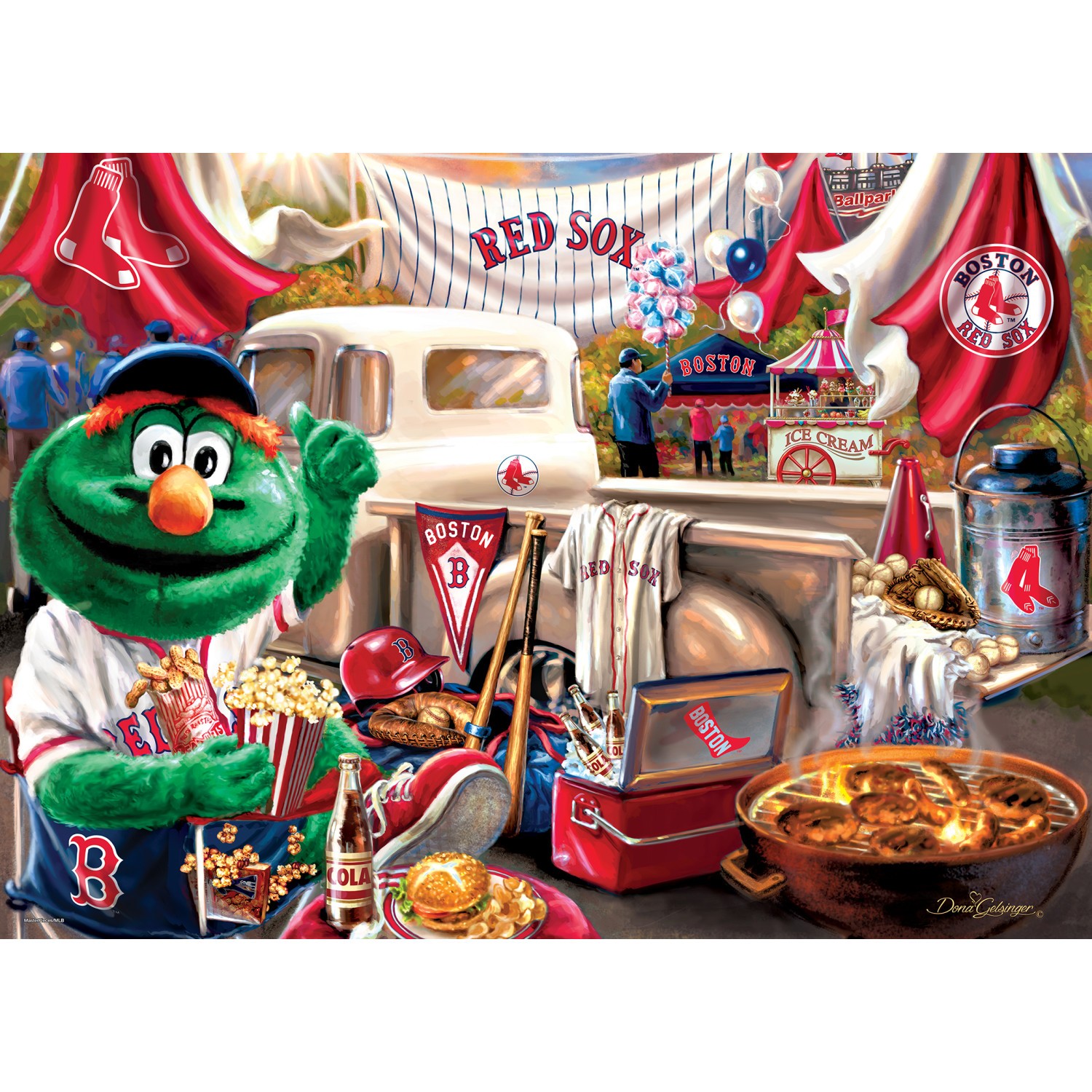 MasterPieces – Boston Red Sox – MLB Gameday 1000 Piece Jigsaw Puzzle