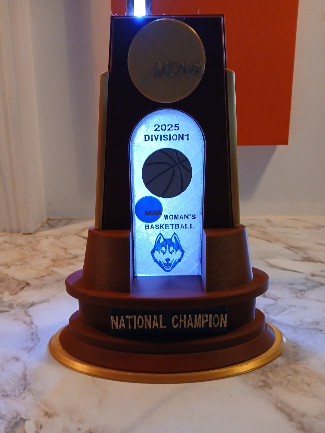 NCAA 2026 DIVISION1 WOMEN UCLA BASKETBALL CHAMPION TROPHY