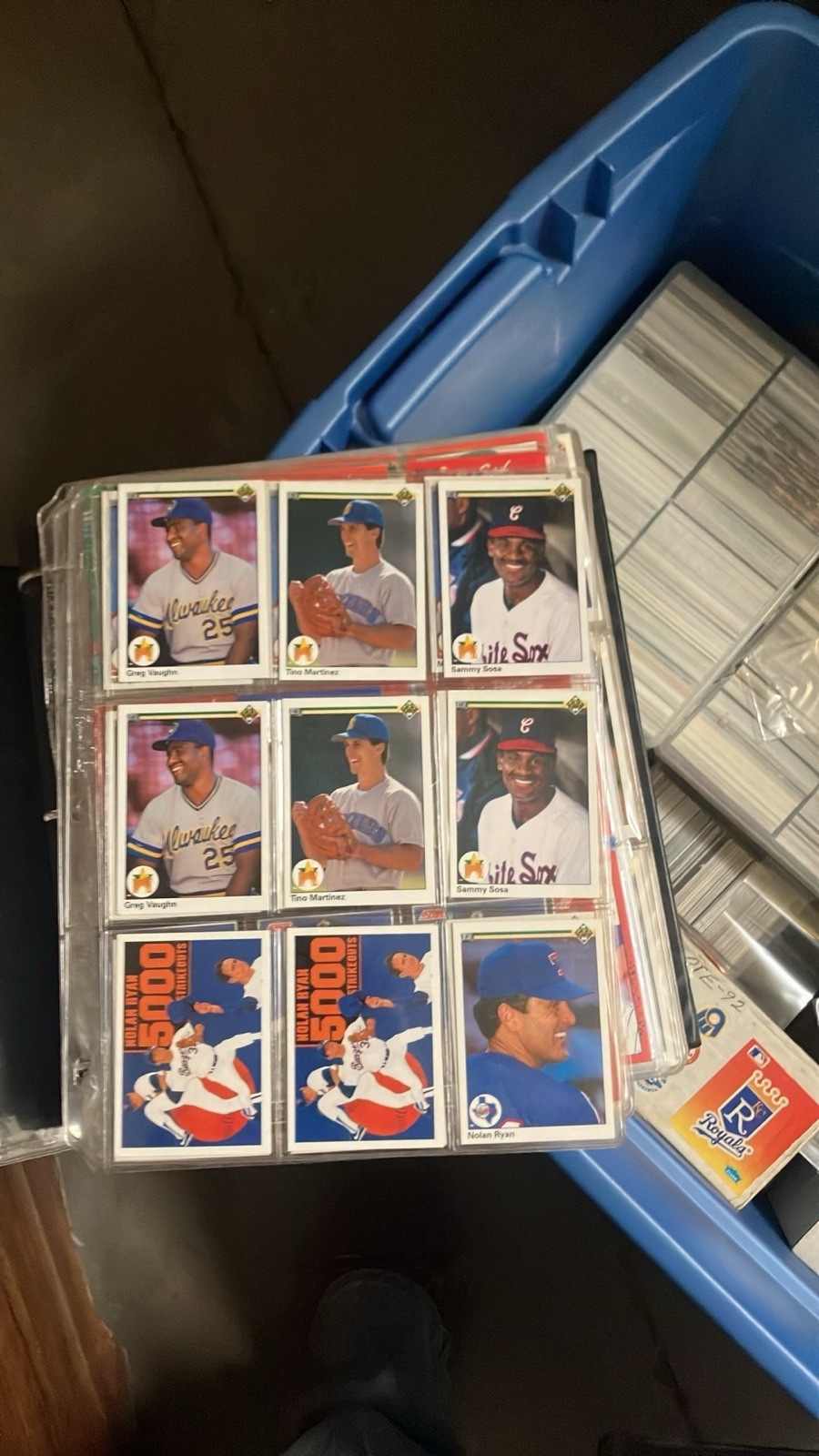 Topps 5000ct MLB Baseball Card Lot 1990 Vintage Auto/Rookie Dallas Cowboys