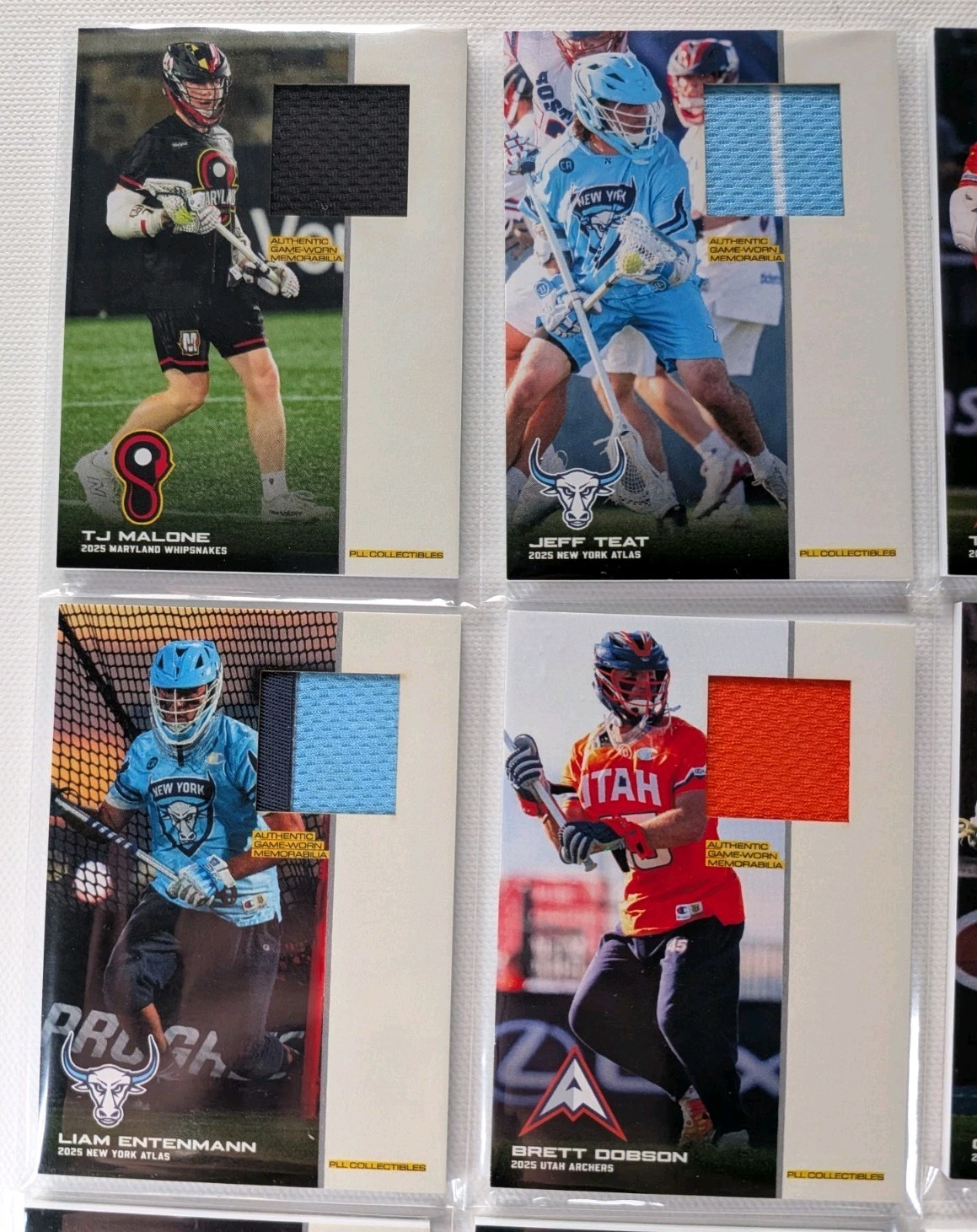 2025 PLL Flagship Complete RELIC Jersey (25) Card Set – Premier Lacrosse League