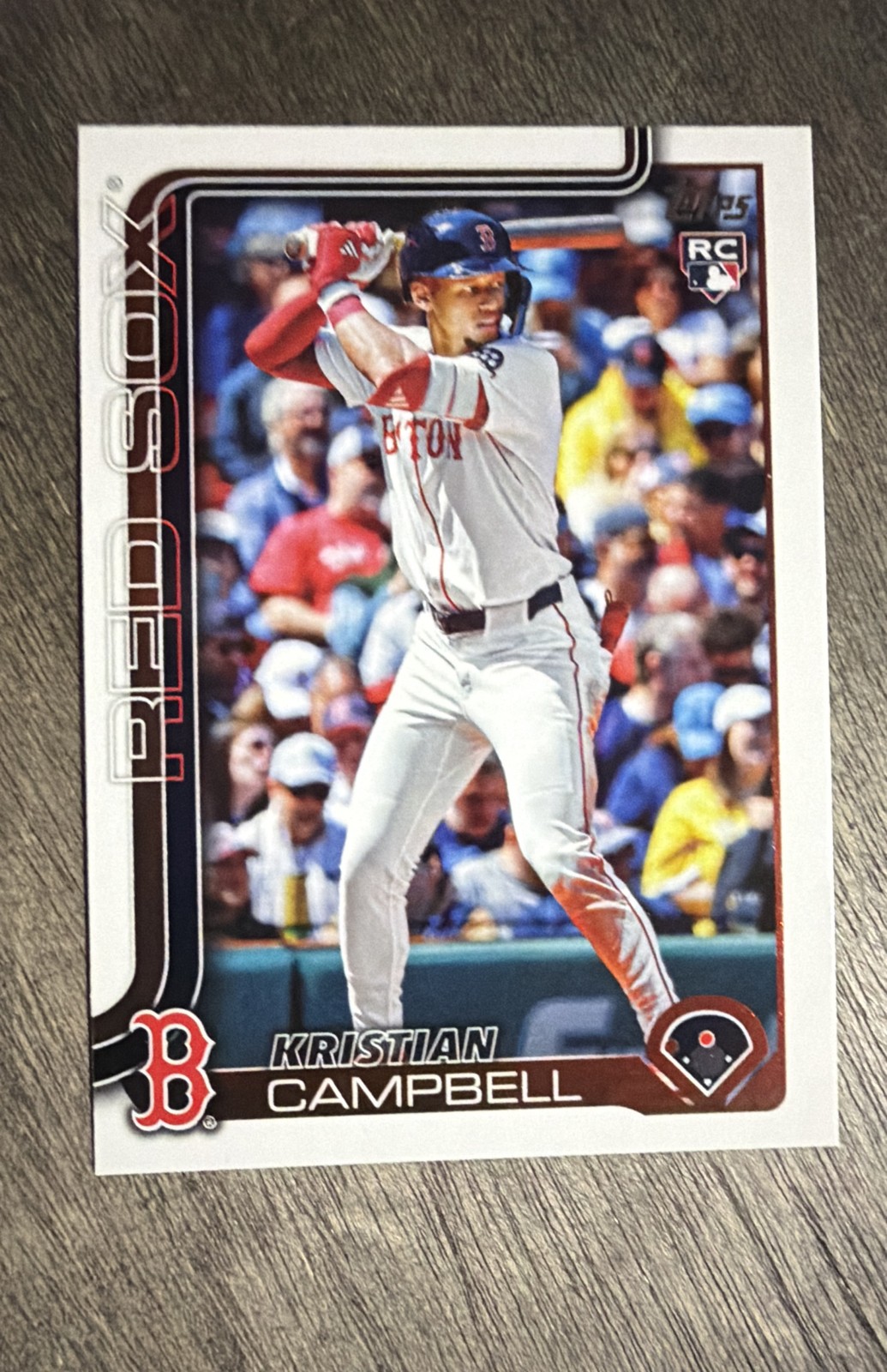 2025 Topps Update Series – Rookie Variation Kristian Campbell #US1 (RC)