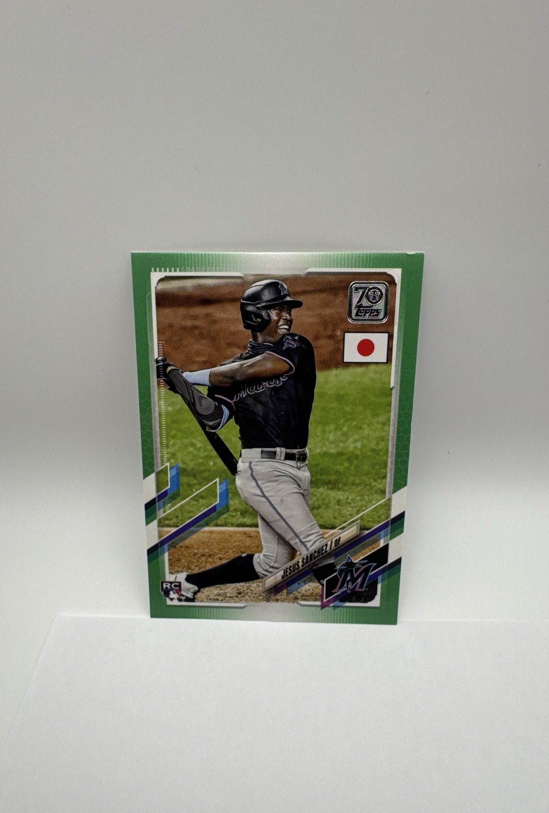 2021 Topps Japan Edition – Jesus Sanchez #105 Jade Green /75 (RC) Marlins