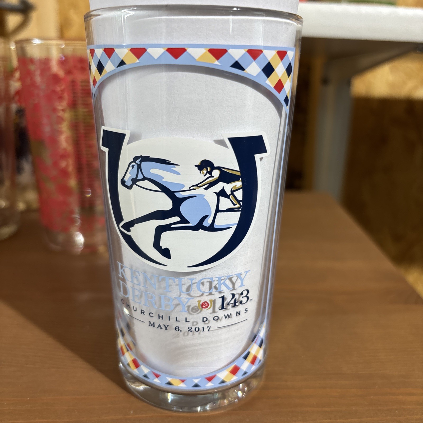 Seriously?? Now LESS than $10!!!! Official 143 Kentucky Derby 2017 Glass