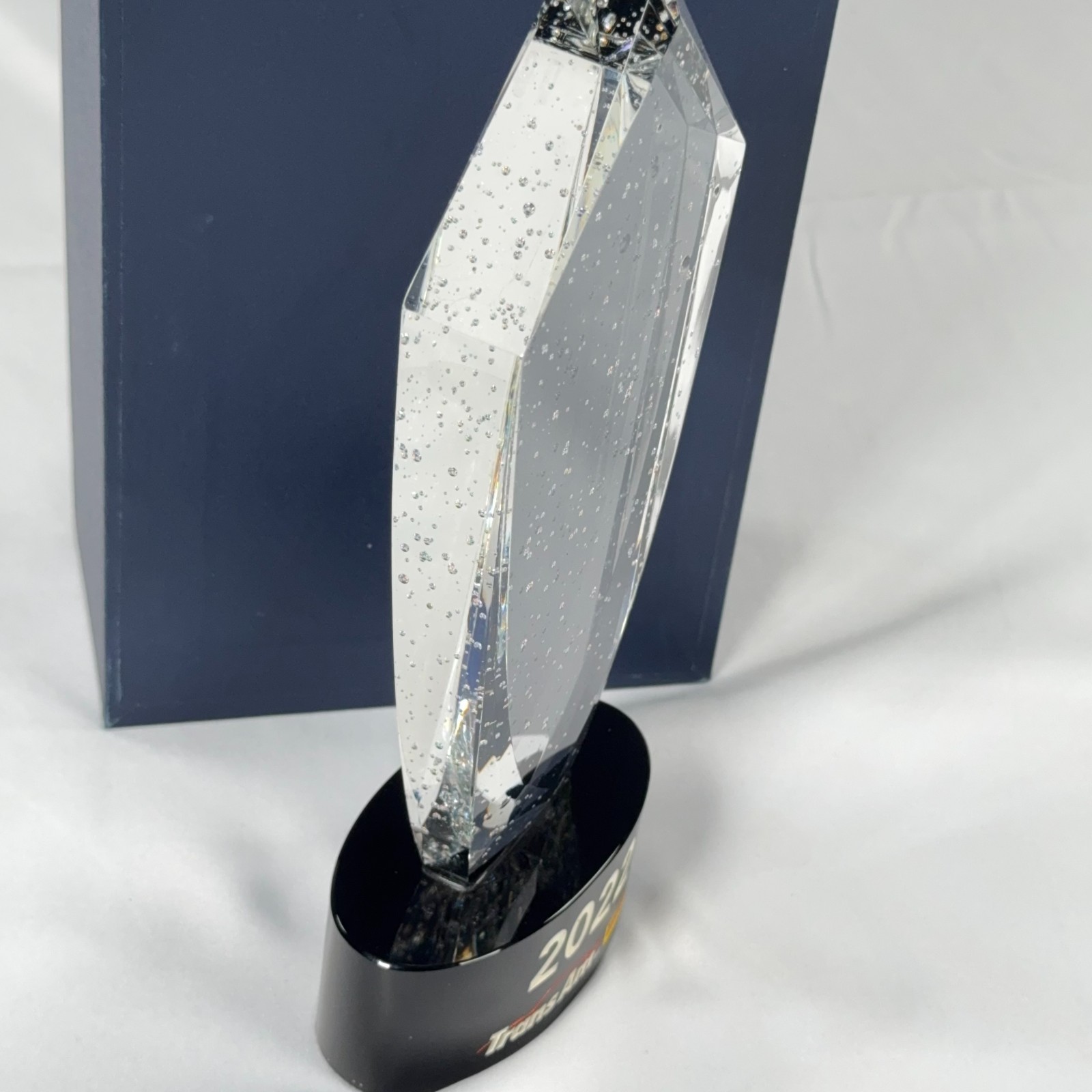 2022 Trans Am Series Pirelli Crystal Sensations Racing Trophy Award Boxed Rare