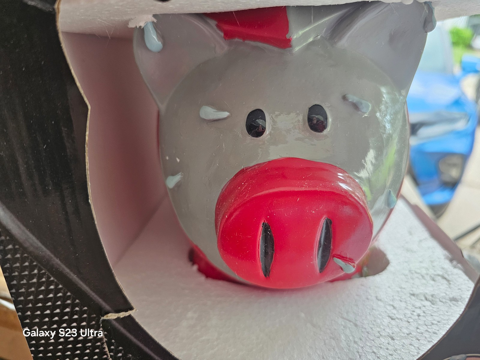 CAROLINA HURRICANES PIGGY BANK NHL HOCKEY NEW IN BOX LARGE SIZE