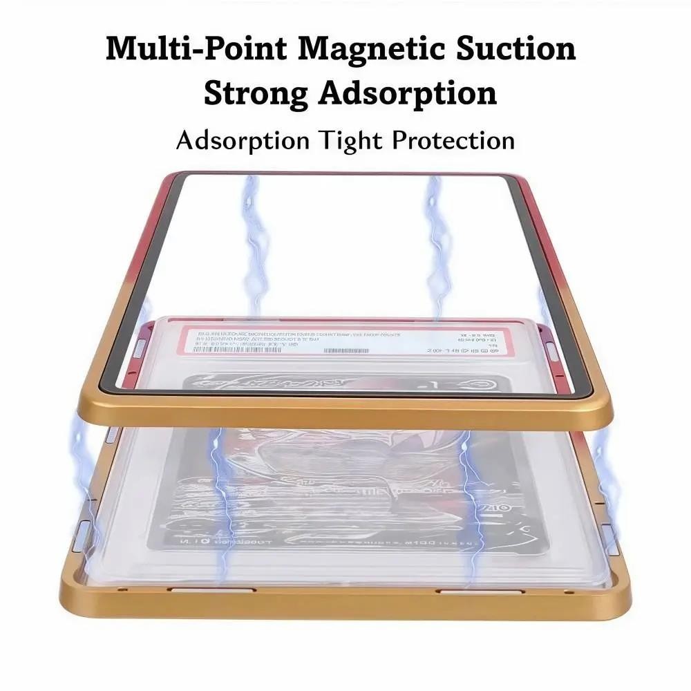 For PSA CGC 35PT Magnetic Slab Metal Case Graded Cards Guard Protector Display