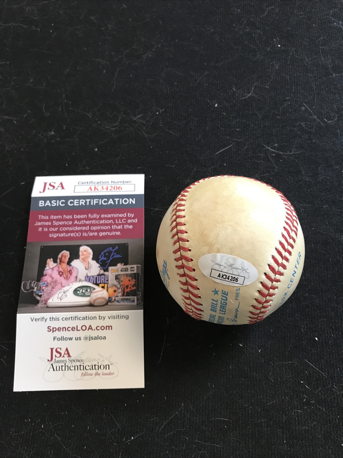 Frank Malzone Signed Autographed Official MLB Baseball JSA COA