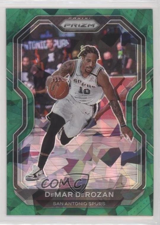 2020-21 Panini Prizm Green Ice Prizm DeMar DeRozan #210 11ct