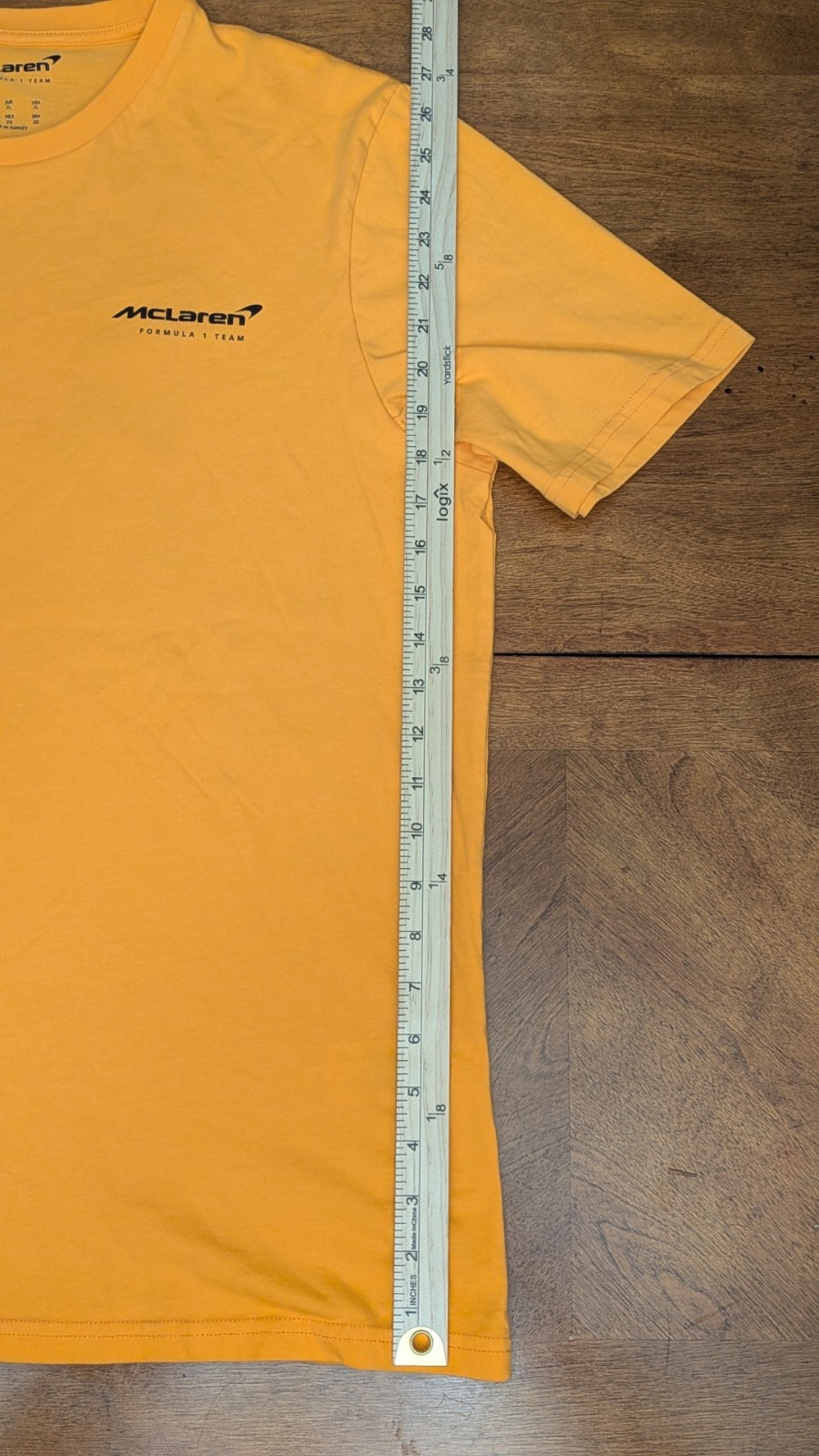 Mclaren Formula 1 Team T-shirt XL Papaya Orange Graphic Castore F1 Racing