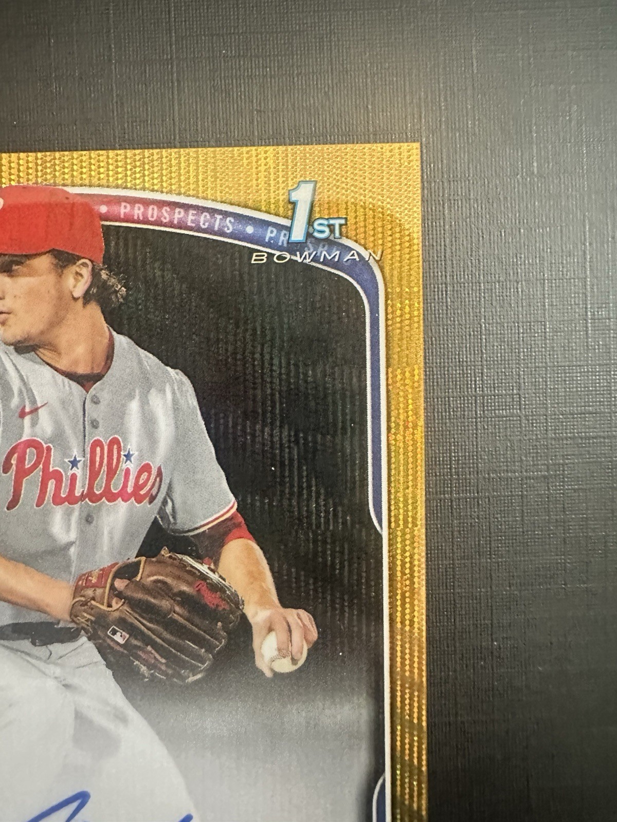 2025 Bowman Draft – Chrome 1st Autographs Cade Obermueller #CPA-CO Gold /50