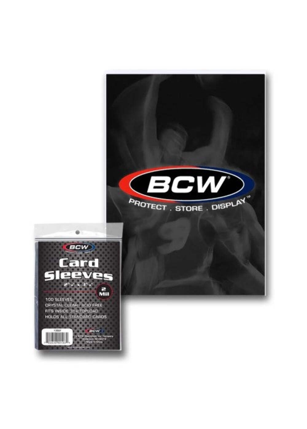BCW Supplies BCW Card Sleeves – Clear “Penny” (100 ct)