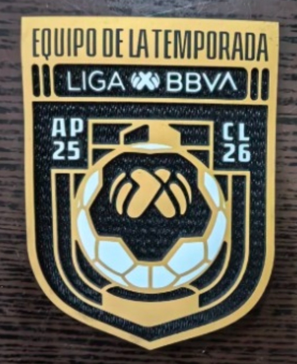 CRUZ AZUL CAMPEON 10 TITLE HOLDER LIGA BBVA MX SOCCER PATCH #21