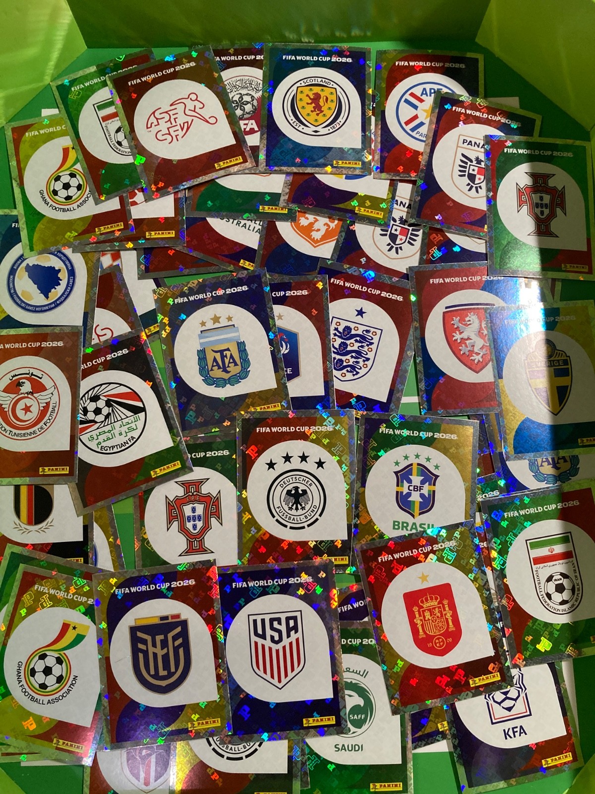 2026 Panini FIFA World Cup Sticker Collection – Choose Sticker – Free Ship (E-J)