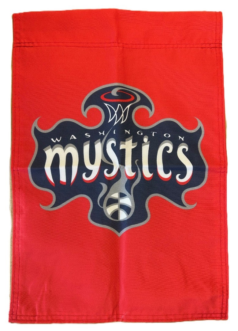 Washington Mystics 2 Sided Garden Flag NWT Logo WNBA