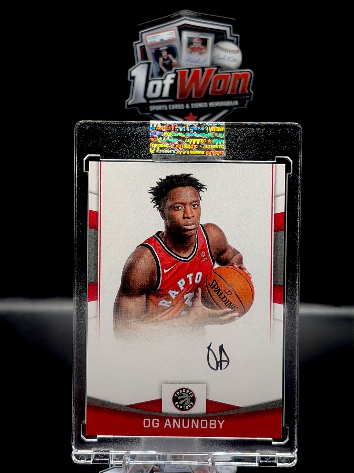 2017-18 Panini Donruss Basketball OG Anunoby RC Next Day Auto Raptors Knicks