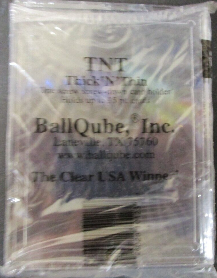 BallQube Brand 35pt One Screw Screwdown Card Holder Box of 50