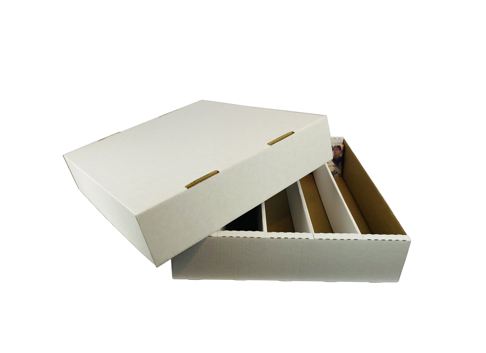 (5) Max Pro Super Monster 5000 Trading Card Capacity Storage Box Full Lid